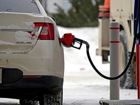The provincial fuel tax is jumping again to 13 cents per litre of gasoline or diesel on April 1, the very same day the Trudeau government is jacking up the federal carbon tax from just over 14 cents a litre to nearer 18 cents.