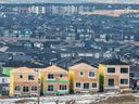 Homes on the northern edge of Calgary were photographed on Tuesday, December 19, 2023.