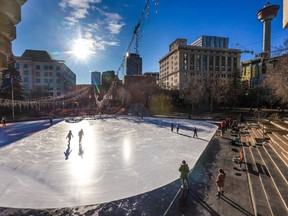 The province said Friday it would contribute more than $100 million over the coming years for the transformation of Arts Common and Olympic Plaza.