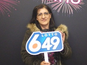 Teresa Passavanti won $1M on the March 20, 2024 Lotto 6/49 Gold Ball draw. The winning ticket was purchased in Calgary.
