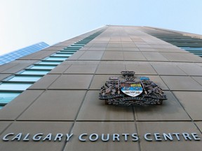 The exterior of the Calgary Courts Centre was photographed on Tuesday January 16, 2018.