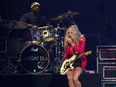 Country star Lindsay Ell is slated to perform at Nashville North during this year's Calgary Stampede. She's seen here performing at the Saddledome in Calgary on Tuesday, May 9, 2023.