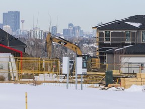 Calgary housing construction