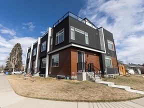 Calgary rezoning row homes