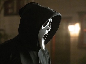 Ghostface in Paramount Pictures and Spyglass Media Group's "Scream."