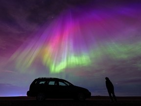 Calgary aurora northern lights