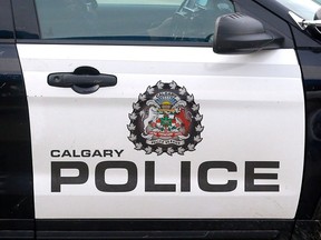 Calgary police vehicle file photo
