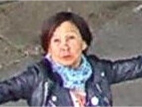 Calgary police are asking the public to help identify a woman involved in a hate-motivated assault that took place in April. Photo supplied.