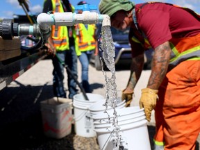 Calgary water main break