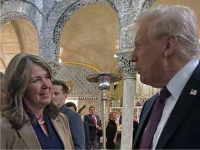 Danielle Smith Donald Trump