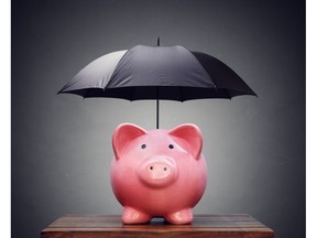 Piggy bank for Fraser col