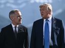 Prime Minister Mark Carney and U.S. President Donald Trump.