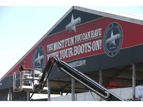 Cowboys tent