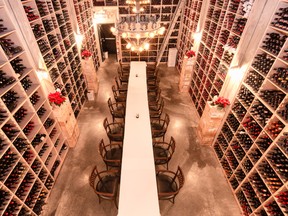 Barberian’s Steak House has a “magnum mezzanine” stocked with large-format wines.