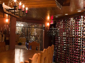 In Alberta, the Post Hotel’s cellar has more than 25,500 bottles.