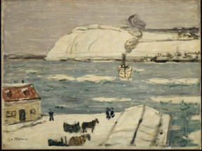 James Wilson Morrice, The Ferry, Quebec painting Canadian art