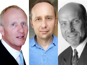 A composite image of succession experts Matthew Fleming, Peter Jaskiewicz and Gerald Pulvermacher.