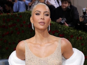The “Vampire Facial” made famous by Kim Kardashian, is among non-invasive cosmetic procedures people are seeking out in significantly greater numbers now than before the pandemic. Here, Kardashian arrives at the Met Gala in New York City on May 2, 2022.