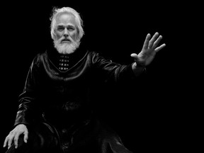 Canadian actor Paul Gross in the titular role in King Lear at the Stratford Festival 2023.