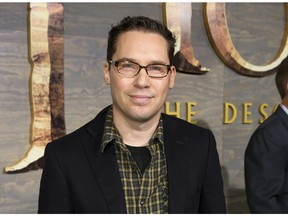 FILE - This Dec. 2, 2013 file photo shows Bryan Singer at the Los Angeles premiere of "The Hobbit: The Desolation of Smaug" at the Dolby Theatre.