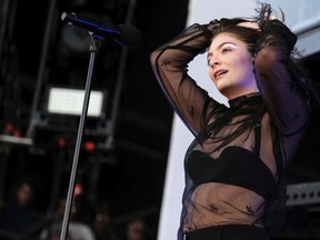 Lorde performs on day one of the Governors Ball Music Festival on Friday, June 2, 2017, in New York.