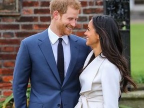 Prince Harry and Meghan Markle attend a photo call at Kensington Palace to mark their engagement Featuring: Prince Harry, Meghan Markle Where: London, United Kingdom When: 27 Nov 2017 Credit: John Rainford/WENN.com