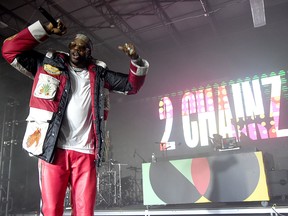 2 Chainz performs onstage at Soho Studios on Dec. 9, 2017 in Miami.  (Jamie McCarthy/Getty Images for BACARDI)