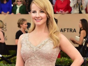 Actress Melissa Rauch arrives for the 23rd Annual Screen Actors Guild Awards at the Shrine Exposition Center on January 29, 2017, in Los Angeles, California.