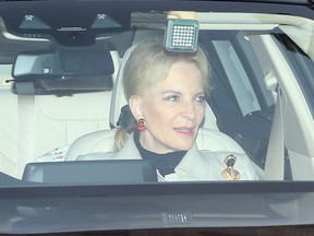 Members of the Royal family attend the Queens Christmas lunch at Buckingham Palace, including  Prince Michael of Kent. (WENN.com)