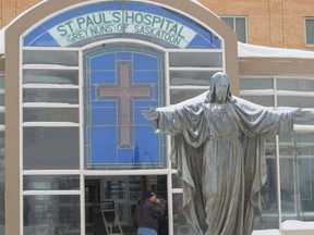 St. Paul's Hospital in Saskatoon is shown in a handout photo.
