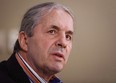 Former professional wrestler Bret Hart is shown at a news conference in Calgary on March 7, 2016. (Jeff McIntosh/The Canadian Press/Files)