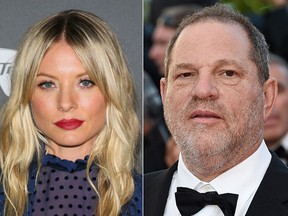 Kaitlin Doubleday and Harvey Weinstein.