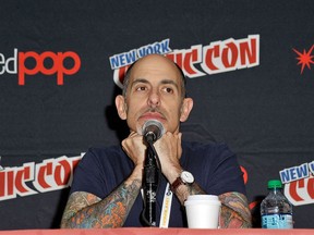 David S. Goyer attends the 2012 New York Comic Con at the Javits Center on Oct. 13, 2012 in New York City. (Daniel Zuchnik/Getty Images)