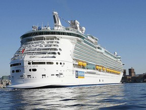 A 2008 file photo of the Independence of the Seas. (Terje Bendiksby/AFP/Getty Images)