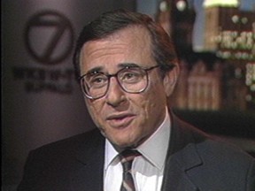 Irv Weinstein was a long-time anchor at WKBW in Buffalo.  (WKBW/HO)