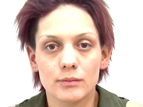 Jessica Nyome Louise Vinje, 29, of Calgary, is wanted on charges of human trafficking, sexual assault, unlawful confinement, voyeurism and assault.