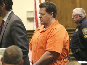 Todd Kohlhepp appears in court on Friday, May 26, 2017 in Spartanburg, S.C.