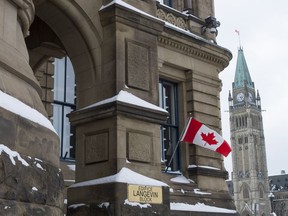 The Parliament Hill building housing the Prime Minister's Office is seen on Thursday, Feb. 16, 2017 in Ottawa.
