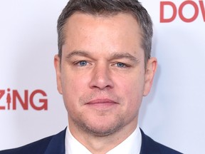 Actor Matt Damon attends the New York screening of 'Downsizing' at AMC Lincoln Square Theater on December 11, 2017 in New York City. (Michael Loccisano/Getty Images)