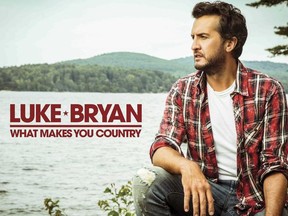 This cover image released by Capitol Nashville shows "What Makes You Country," the latest release by Luke Bryan. (Capitol Nashville via AP)