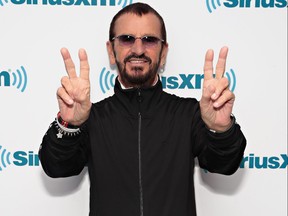 Ringo Starr visits the SiriusXM Studio on November 15, 2017 in New York City. (Cindy Ord/Getty Images for SiriusXM)