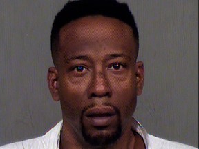 In this Monday, Dec. 25, 2017, photo provided by Maricopa County Sheriff's Office shows suspect Anthony Ross in Phoenix, Ariz. (Maricopa County Sheriffs Office via AP)