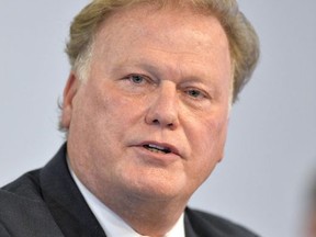 Kentucky State Rep., Republican Dan Johnson addresses the public from his church on Tuesday, Dec. 12, 2017.