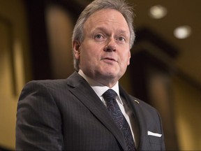 Bank of Canada Governor Stephen Poloz addresses the Canadian Club of Toronto on Thursday, Dec. 14, 2017.