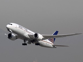 File photo of a United Airlines plane.  (David McNew/Getty Images)