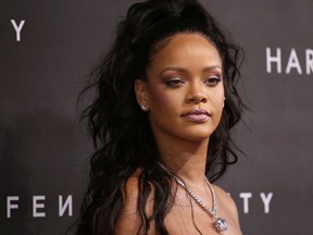 Fenty Beauty by Rihanna Launch held at Harvey Nichols - Arrivals  Featuring: Rihanna Where: London, United Kingdom When: 19 Sep 2017 Credit: Lia Toby/WENN.com ORG XMIT: wenn32330942