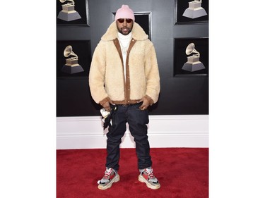 Mike WiLL Made-It arrives at the 60th annual Grammy Awards at Madison Square Garden on Sunday, Jan. 28, 2018, in New York. (Evan Agostini/Invision/AP)
