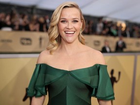 Actor Reese Witherspoon attends the 24th Annual Screen Actors Guild Awards at The Shrine Auditorium on January 21, 2018 in Los Angeles, California.