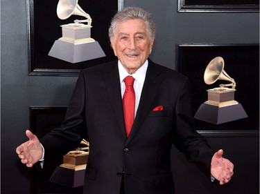 Tony Bennett attends the 60th Annual Grammy Awards at Madison Square Garden on Jan. 28, 2018 in New York. (Jamie McCarthy/Getty Images)