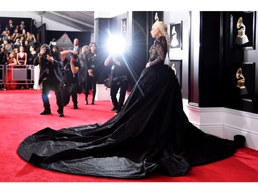 Lady Gaga attends the 60th Annual Grammy Awards at Madison Square Garden on Jan. 28, 2018 in New York City. (Dimitrios Kambouris/Getty Images for NARAS)